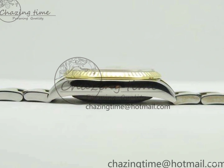 Oyster Fluted V2 Datejust 116234 Bracelet On 1:1 Best DJF 36mm Edition Black YG SS SA3135 Dial Com 0101